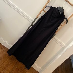 Black shift dress, 100% cotton, great quality, perfect cond & it has pockets!